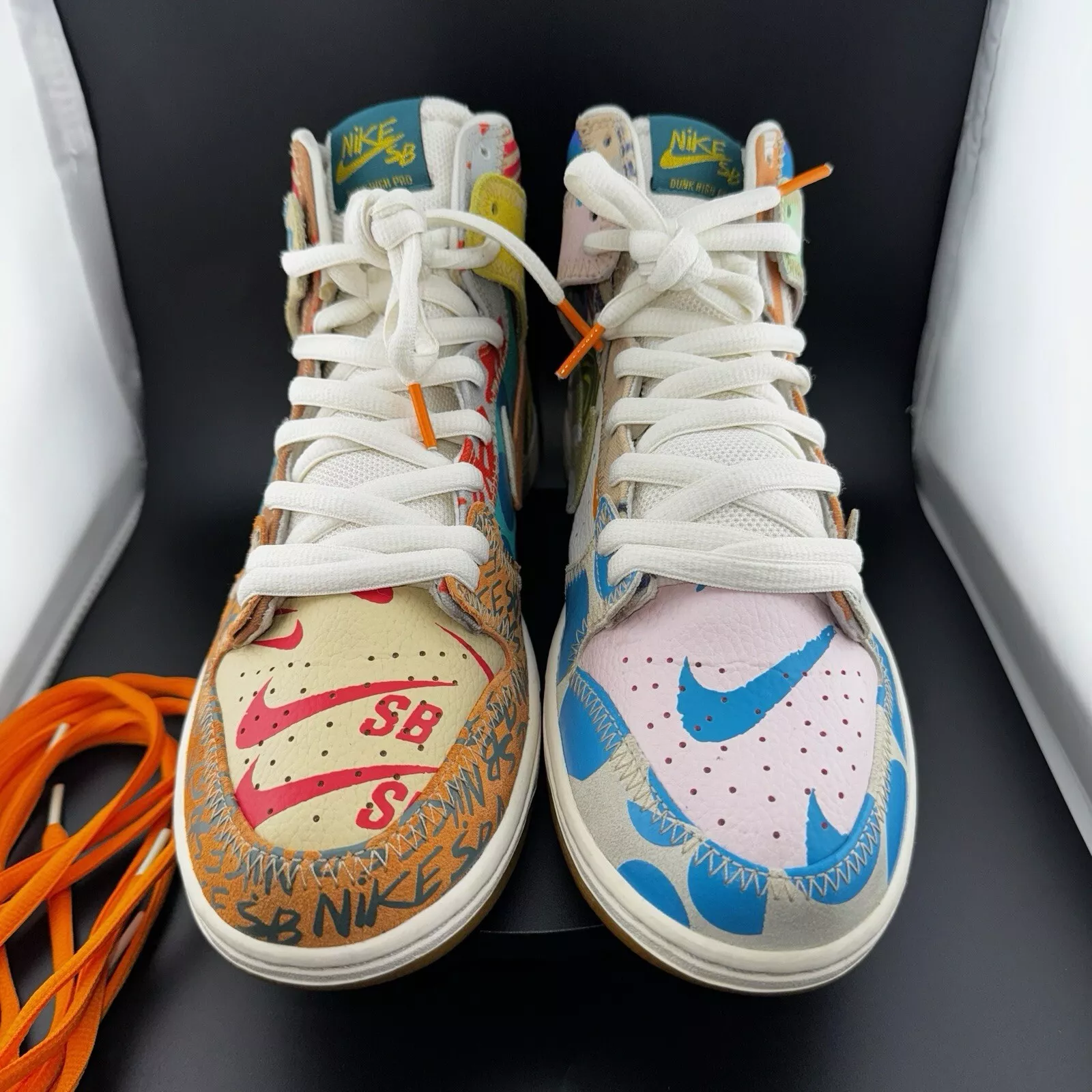 Nike SB Dunk High Thomas Campbell What the Dunk 918321-381